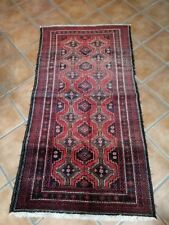 Ancien Tapis d'Orient Fait Main ,184 x 97 ...