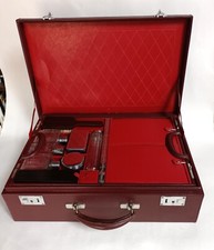 Mallette de toilette en cuir