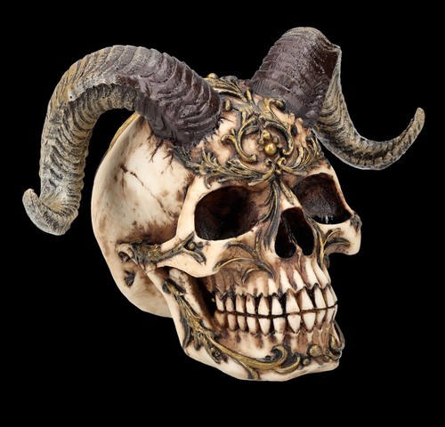 Tête mort figure - mort, avec
