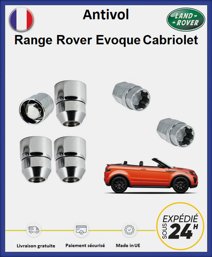 Ecrous antivol roues - de, range