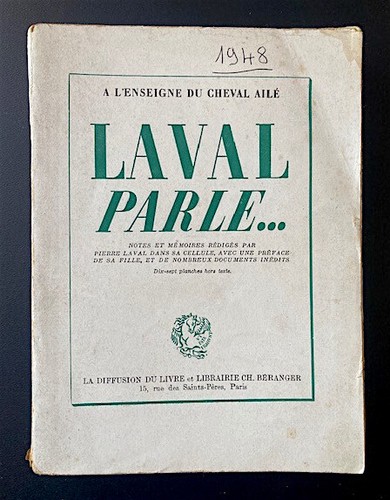Pierre laval parle notes - pierre,