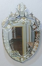 Miroir Vénitien En écusson