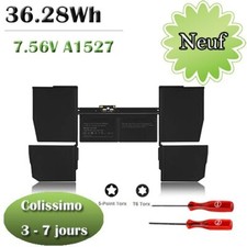 Batterie pour MacBook Retina A1527 (EMC 2991) A1534 (EMC 2746) A1534 613-01923-A