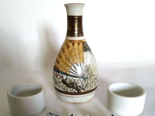 Kutani céramique sake - kutani,