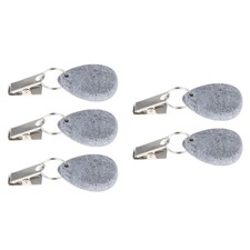 5 Pcs Nappe Poids Décoration Extérieur Métal Clip Pique-Nique Tables De