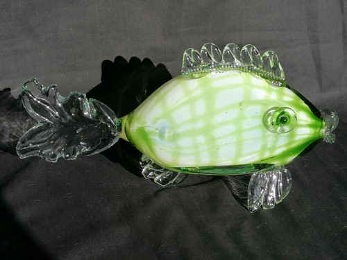 Poisson verre soufflé - en,