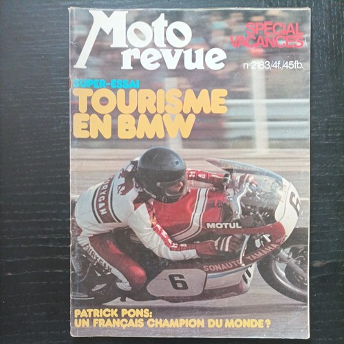 Moto revue 2183 bmw r90 - revue, r90/6