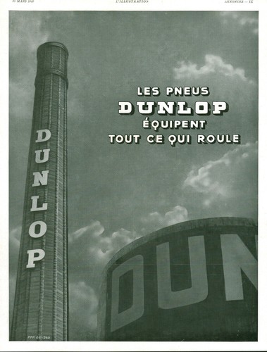 Publicité ancienne automobile