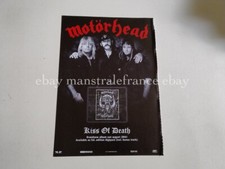 Motorhead Kiss Of Death ad clipping Sweden Lemmy Mikkey Dee Phil Campbell