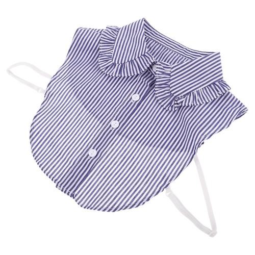 Chemise col amovible à - col,