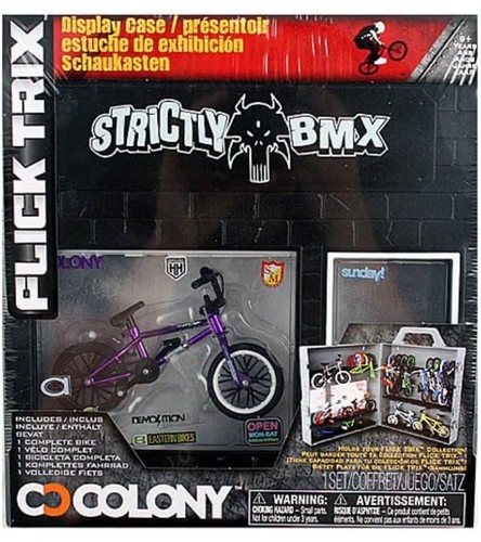 Flick trix display case and - trix,