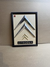 Rare  Presentoire Insignes Calandre Citroën Concessionnaire Années 1960 - 70