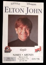 ticket billet stub used place