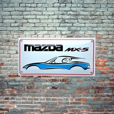 Plaque émaillée MAZDA MX-5