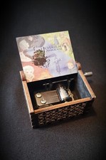 Boîte à musique en bois Le Château Ambulant - Personnalisable