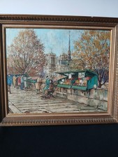 Hst Louis HOUPIN / Paris/ Seine/bouquinistes