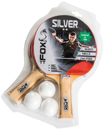 Fox silver player table - tt,