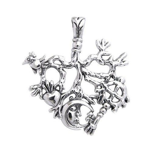 Cimaruta sorcière 925 argent - cimaruta,