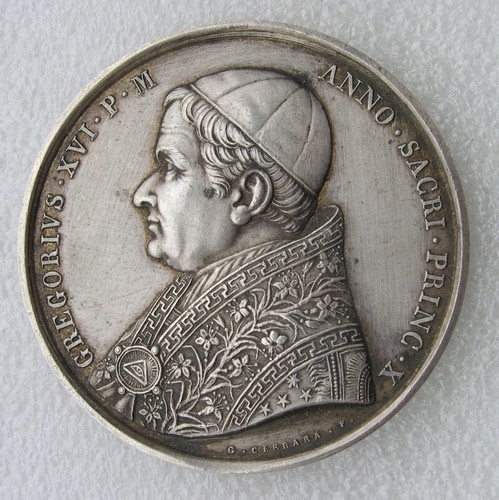 Medaille vatican pape - vatican, gregoire