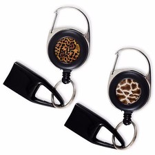 Lot de 2 Feuzzz Léopard et