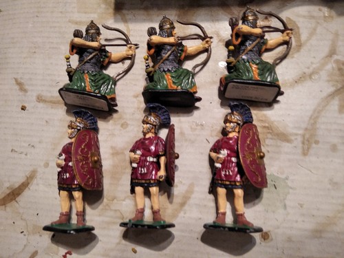 Lot soldats romains plomb - lot,