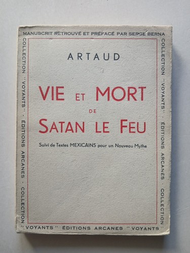 Antonin artaud vie et - antonin,