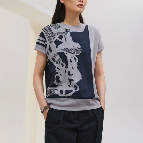 Hermes pull manches courtes - pull,