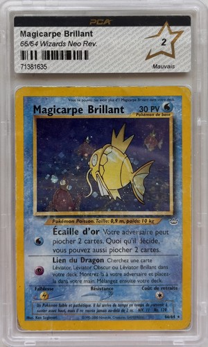 Carte pokémon magicarpe - carte,