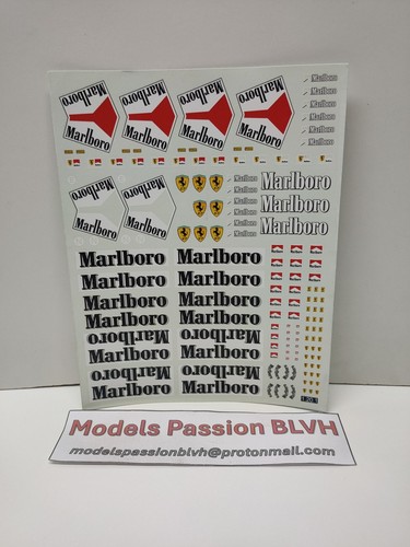 Decal ferrari marlboro - ferrari,