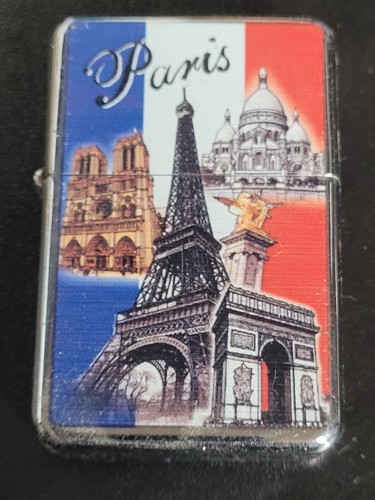 Briquet metal paris - briquet,