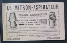 BUVARD Le mitron-aspirateur Cheminée PARIS Kamin fireplace blotler Löscher