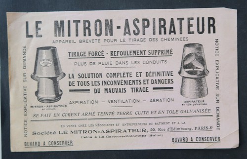Buvard mitron aspirateur - buvard, le