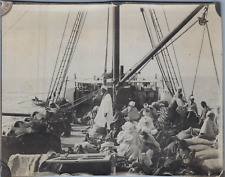 Maroc, Vue de l'expédition Turki, Vintage print, circa 1905 Tirage vintage 