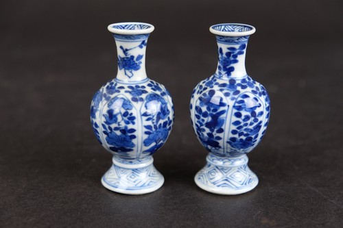 Vases kangxi paire parfaite - vases,