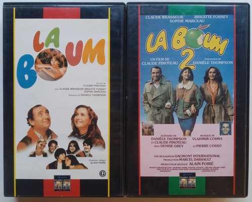 Cassettes vhs boum 2 - la, &