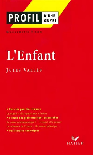Profil une oeuvre valles - profil,