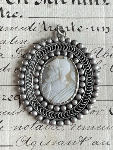Pendentif argent étranger - pendentif,