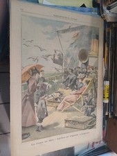 Le Petit Parisien Sup. Illustré, 716 - 1902 - Lâcher de Pigeons voyageurs 