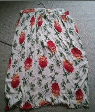 015 Women's Hot Date Fit For All Floral Print Drawstring Waist Skirt 