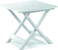 Table en Pp Tibre Blanc Pliant 79X72X70H