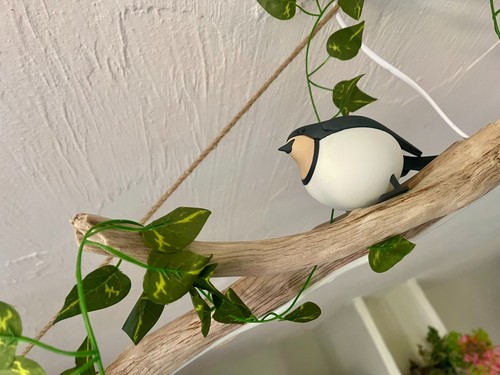 Figurine oiseau style mésange - style,