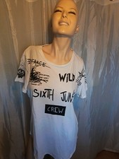 tee shirt blanc de Sixth June 40 réf R272 K7