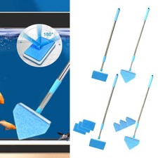 Outil de nettoyage d'aquarium Brosse à récurer pour aquarium