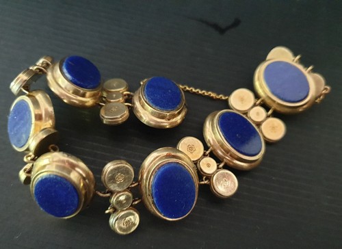 Bracelet argent vermeil - , et