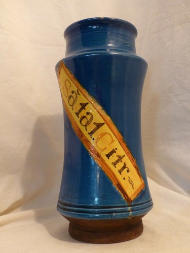 Pot pharmacie faience - pot,