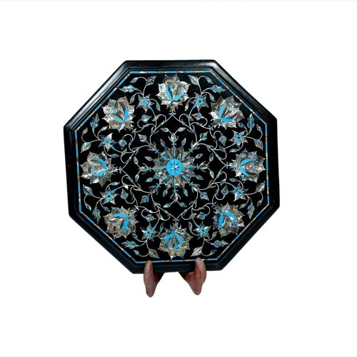 Marble table top - 12", semi