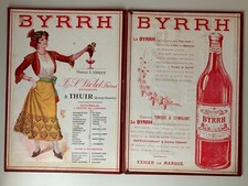 ANCIEN PORTE MENU BYRRH - VIN