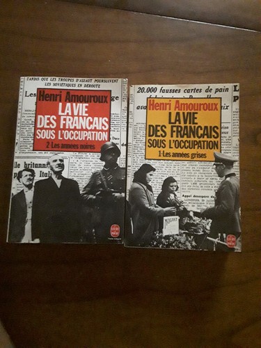 Vie des français sous - la,