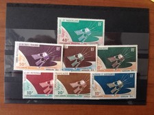 1966 Satellite D1 7 Valeurs MNH ** Grande serie coloniale