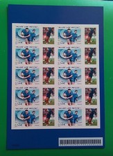 France 2007 feuillet rugby personnalisé adhesif  F 4032B